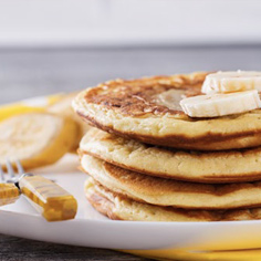 American Style Banana Pancakes