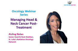 Oncology Series 1